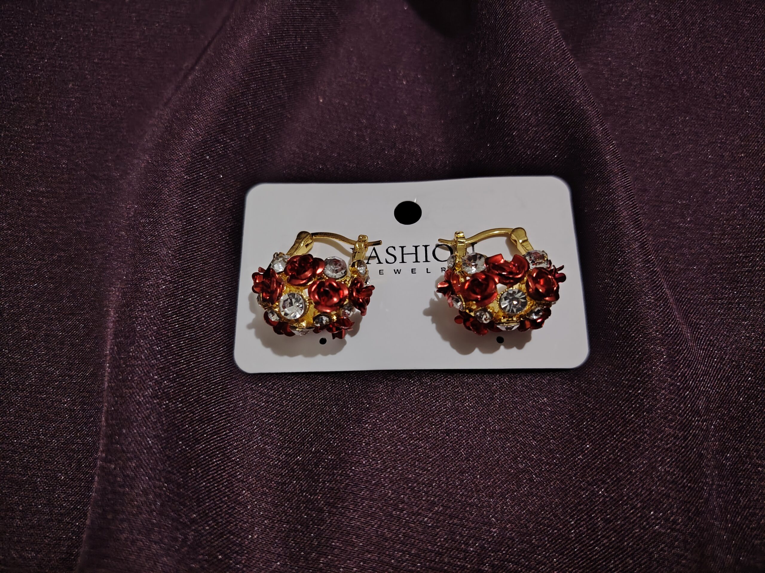 Stylish Flower Alloy Earring