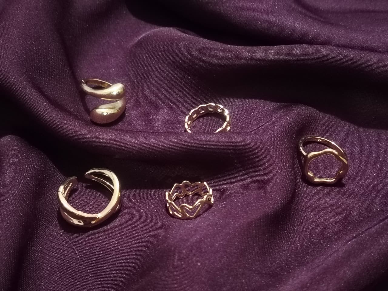 Stackable Ring Set 5 pieces