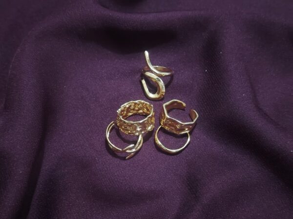 Stackable Ring Set 5 pieces - Image 4