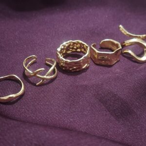 Stackable Ring Set 5 pieces