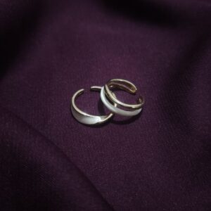 Golden Ring Set - Cross Knot 2 piece Set